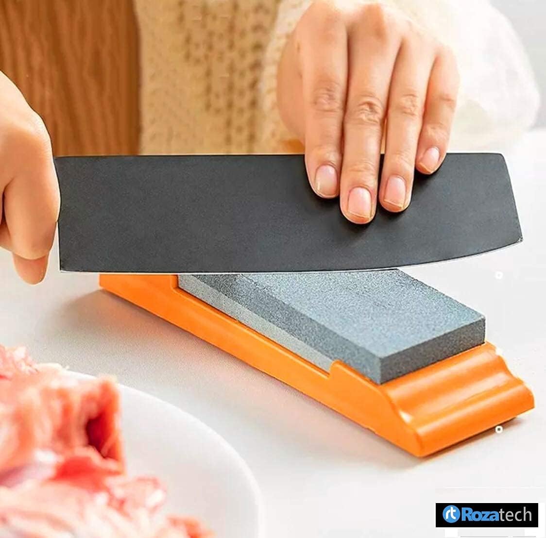 Rozatech Whetstone Knife Sharpening Stone Dual Sides Water Stone Sharpener