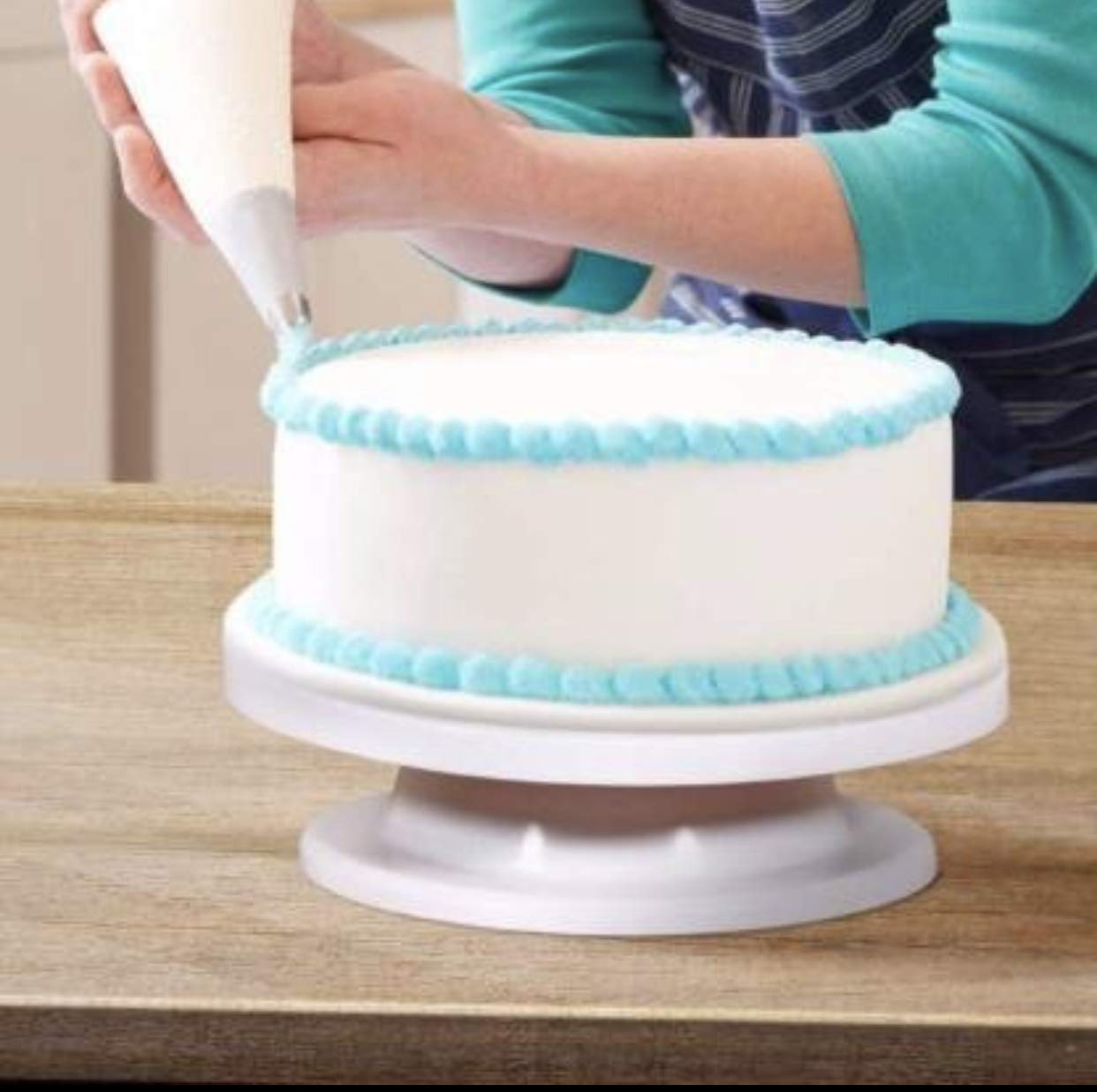 Rozatech Cake Stand | Turntable | Revolving Cake Decorating Stand 1 PC
