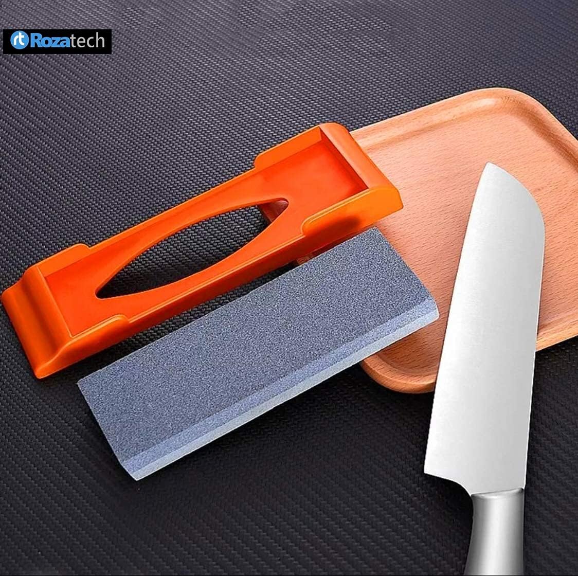 Rozatech Whetstone Knife Sharpening Stone Dual Sides Water Stone Sharpener